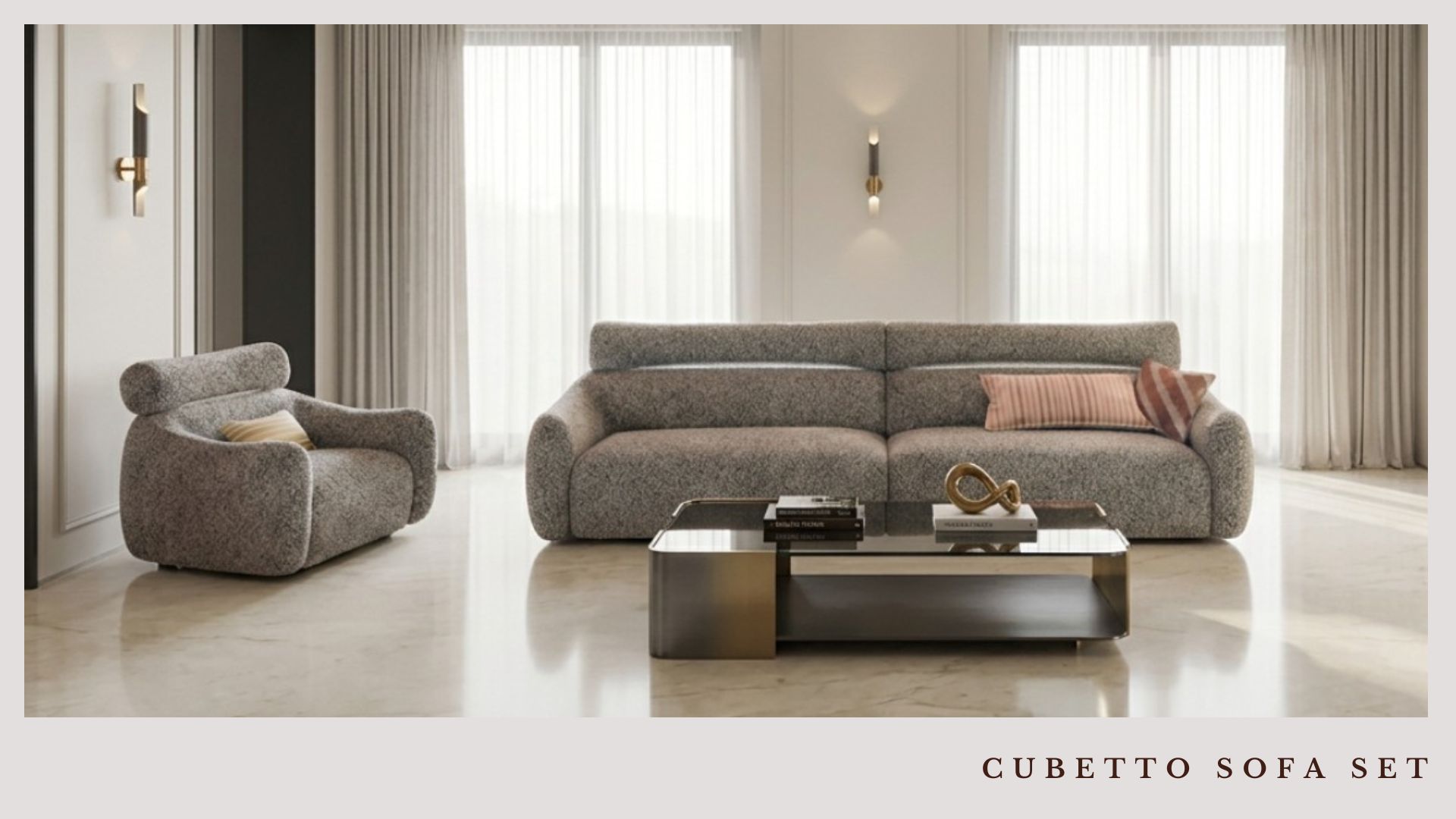 CUBETTO SOFA SET